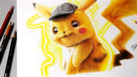 desenho do pikachu realista|Como Desenhar o Pikachu